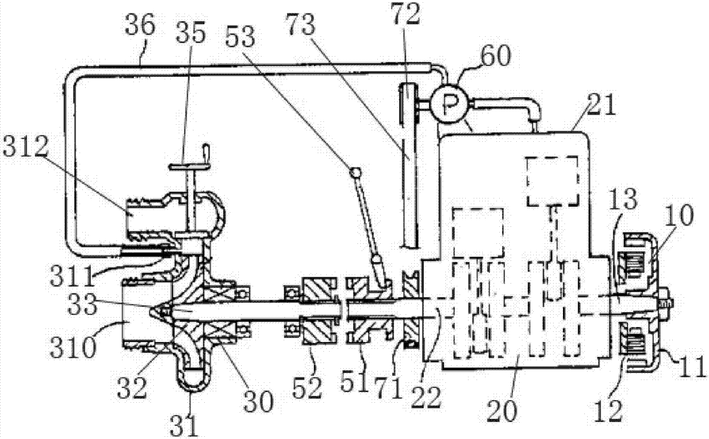 消防泵结构示意图 消防泵结构示意图